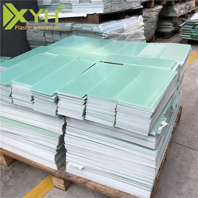 FR-4玻纤板 隔热垫片水绿色V0级别阻燃耐高温1.0mm环氧.树脂绝缘