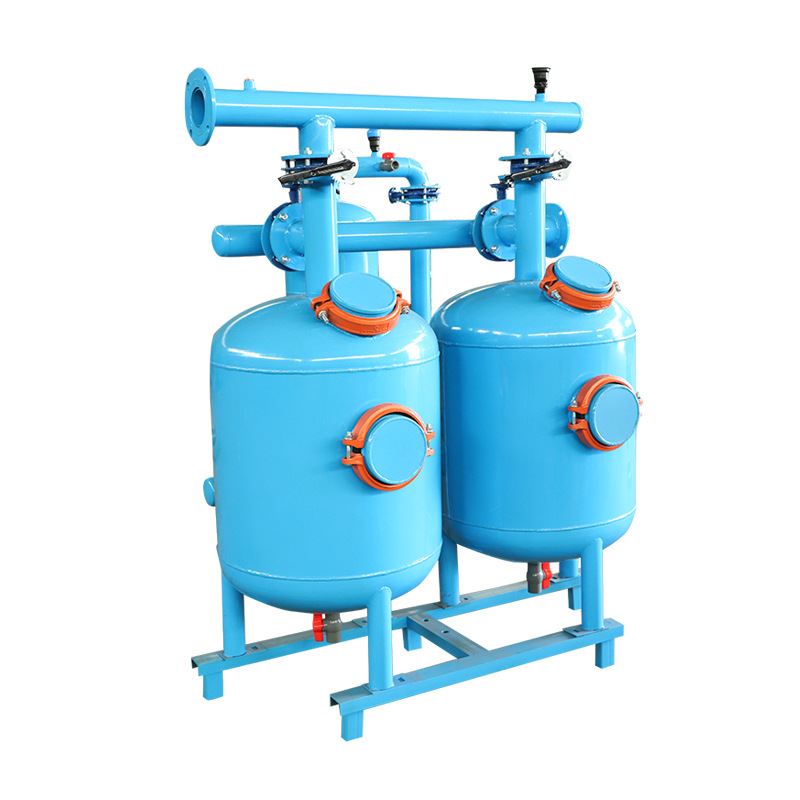 全自动浅层砂过i滤 农业灌溉水处理机械设备 自动反冲洗砂石过滤