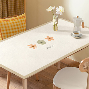 感皮革桌垫桌布防水防油免洗防烫简F约现代餐桌垫PVC垫茶珩铭