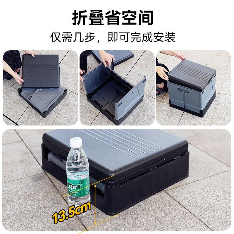 跨境户外马桶车载便携式坐便器应急露H营自驾折叠马桶厕所固化剂