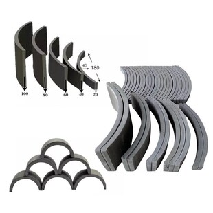 装饰立瓦仿古瓦片l装饰花园围边围挡栏小青瓦拼花铺地立瓦挡土收