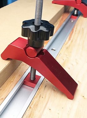 Wood Workinhg Quick Acting Hold Aluminum Alloy Down Clamp Ta