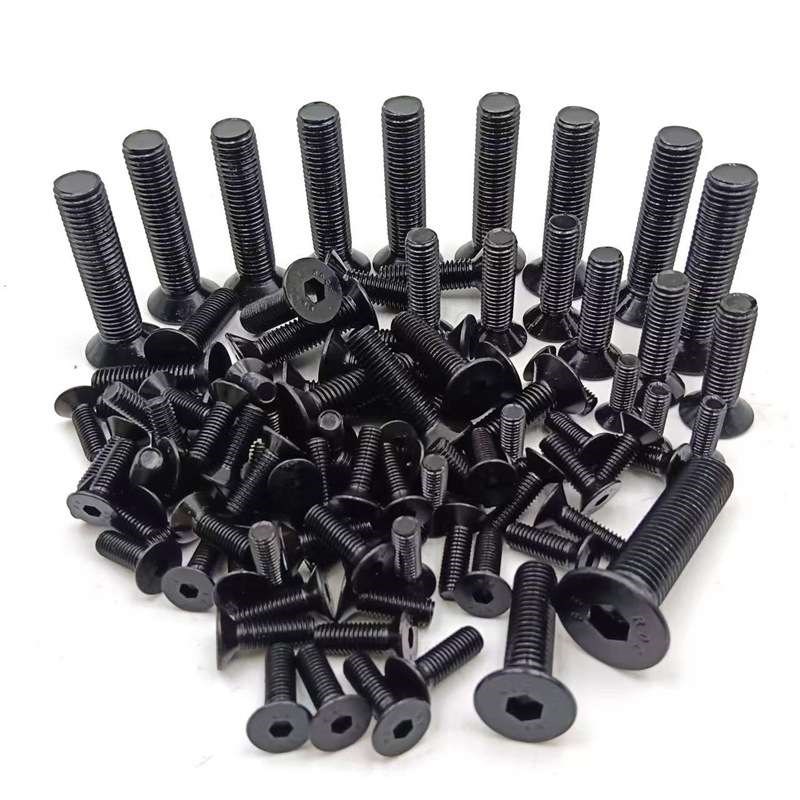 8.8级沉头内六角螺钉M8m10m12m18x16*20X65高强度R平头螺丝DIN799