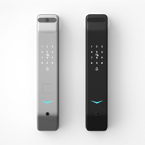 博克指纹锁全自动远t程猫眼家用防盗门智能锁V5M