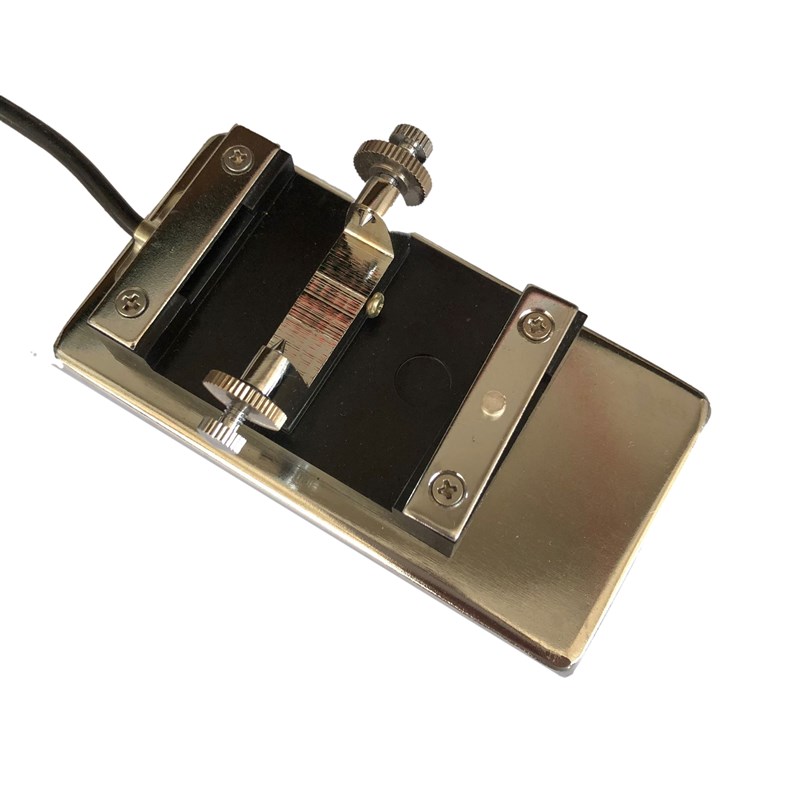 短波电台莫尔斯摩尔斯电码CW 发电报 短波电台K4S重型电键 CW通联