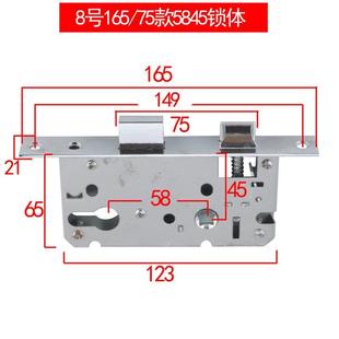 170 5845 5850锁体家用卧室门锁具锁芯配件侧板165 175 5840 180