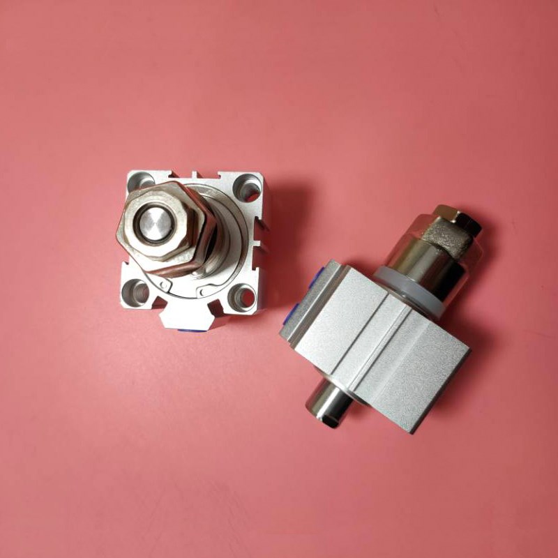 亚德客型可调薄e型气缸SDAJ80X5X10X15X20X25-5S 10S 15SB超薄气