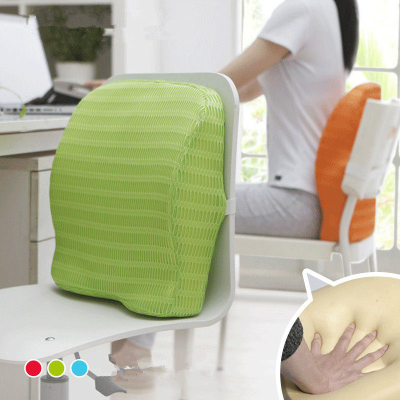 多色款夏凉d记忆棉腰垫 汽车腰靠靠垫 办公室腰枕靠背,居家布艺,腰靠垫,淘宝优惠券,粉丝福利购,淘宝优惠卷