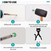 Roll Holder Wall Cat Metal Papelr Mounted Toilet Free