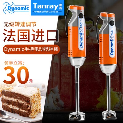 法国DYNAMIC商用电动手w持搅拌机手持式家用烘焙乳化淋面均质机