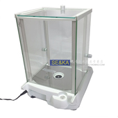 电子天平玻璃罩100g 0.001g高精度电子秤千分X之一天平纪铭