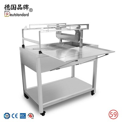 甜甜圈奶油撒f糖机淋油装饰机手摇糖粒裱花面包工作台工厂直销NP5