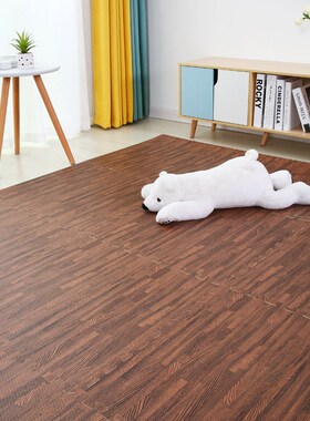 Baby EVA Foam Play Gym Puzzle Mat Wooden Interlocking ZExerc