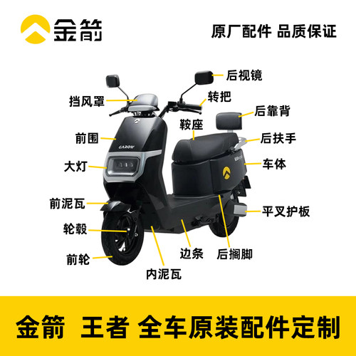 金箭电动车外壳配件定制
