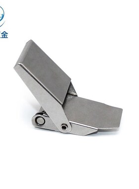 304不b锈钢搭扣DK607鸭嘴锁扣工具箱木箱挂钩弹簧锁扣