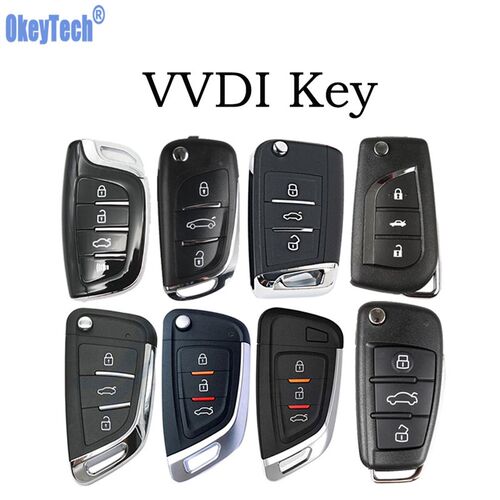 VVDI Key 3 Button Smarst Car Key Card Handheld Universal Rem