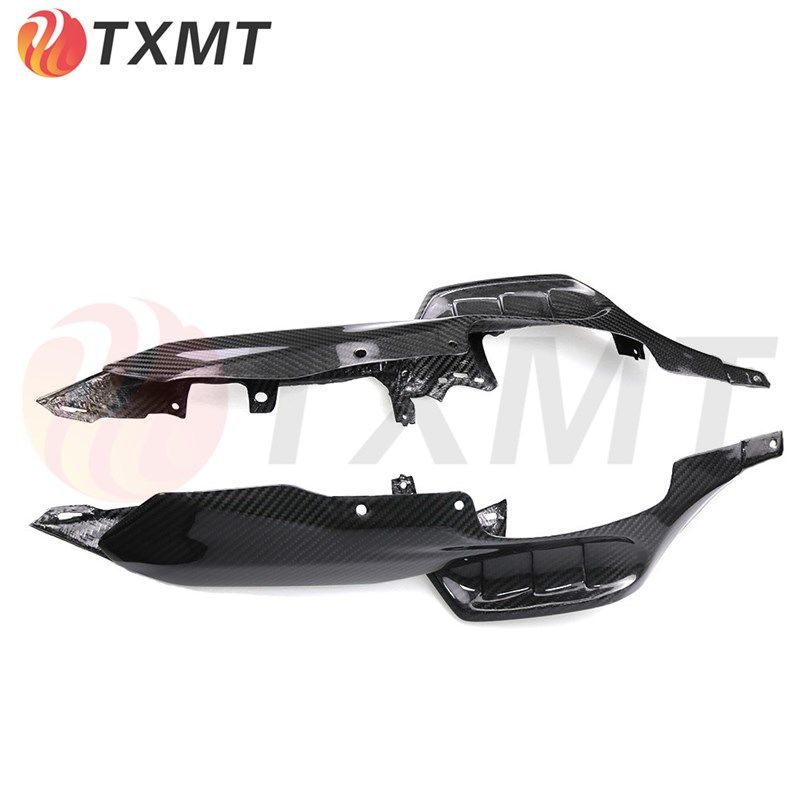 适用yamaha雅马哈MT07摩托车改装碳纤维H尾座侧板车壳2013-2016年