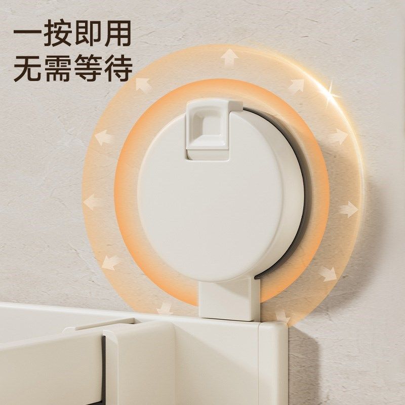 梯菊奶油风吸f盘阳台家用防风袜子晾晒架神器折叠多夹子款凉衣架,收纳整理,壁挂晾晒架/网,淘宝优惠券,粉丝福利购,淘宝优惠卷