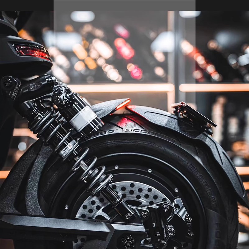 小牛u2/ub九号机械师机车x风挡泥板后挡前半段后盾加宽泥瓦7075