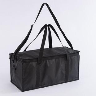 海鲜加厚 40L牛津布户外保温袋防水保温包大容量肩跨保温包便当包