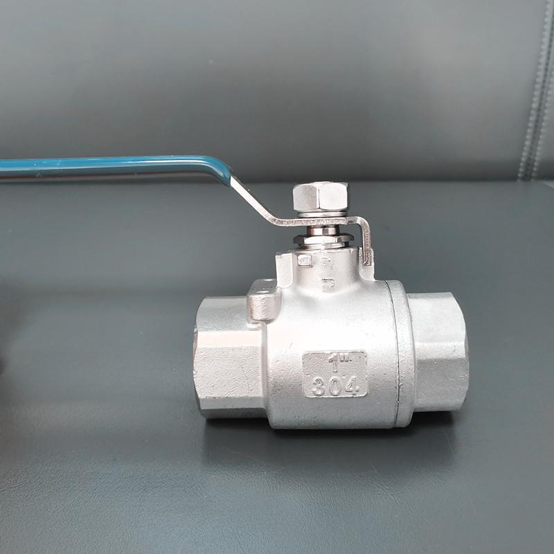 304不锈钢球阀重型两片式球阀PN64压2000WOG型球阀丝扣