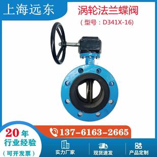 D341X 国标手动软密封铸铁蝶阀DN506580100125 涡轮法兰蝶阀