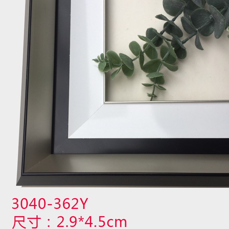 简约相框画框ps线条镜框线框条收口边条欧式复古线条3040系列