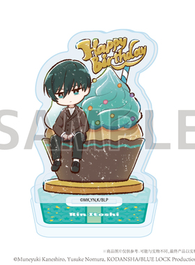 预订 A3 蓝色监狱 糸师凛生日 Q版吧唧立牌收纳夹 M0809 周边