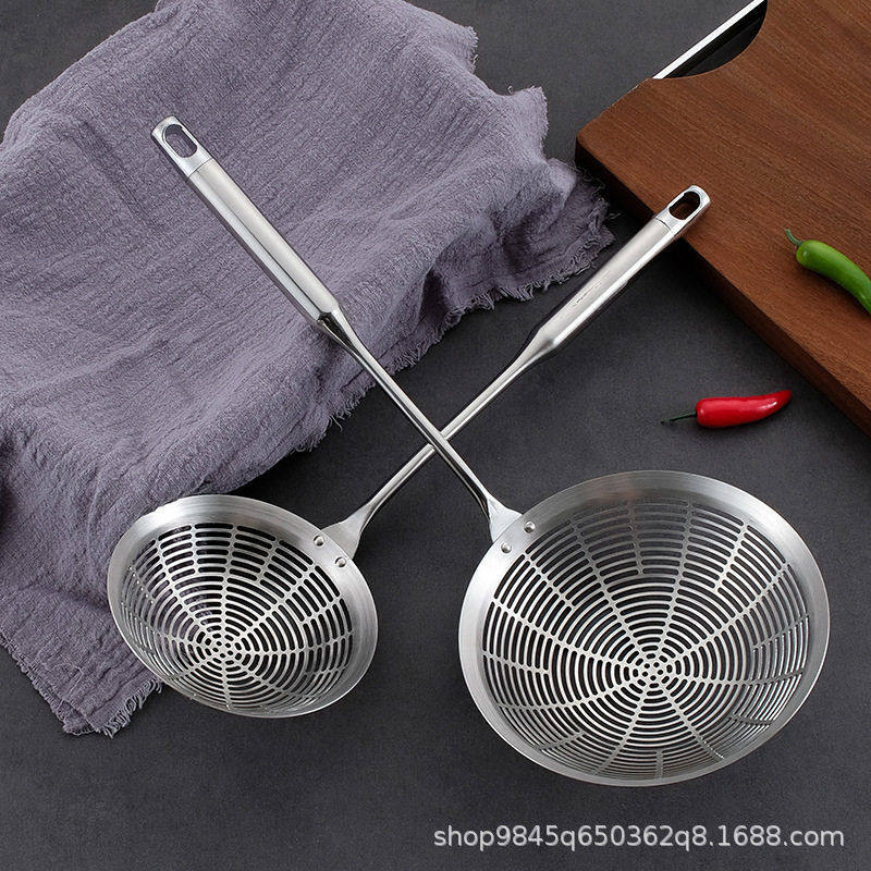 厂家直销不锈钢食品级油炸漏勺家用漏网捞面饺子长柄捞勺沥水笊篱,家庭/个人清洁工具,水槽沥水袋,淘宝优惠券,粉丝福利购,淘宝优惠卷