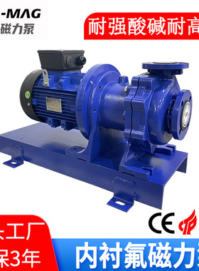 现货易威奇MDM内衬四氟泵耐酸碱耐高温ETFE衬氟磁力泵IWAKE同款