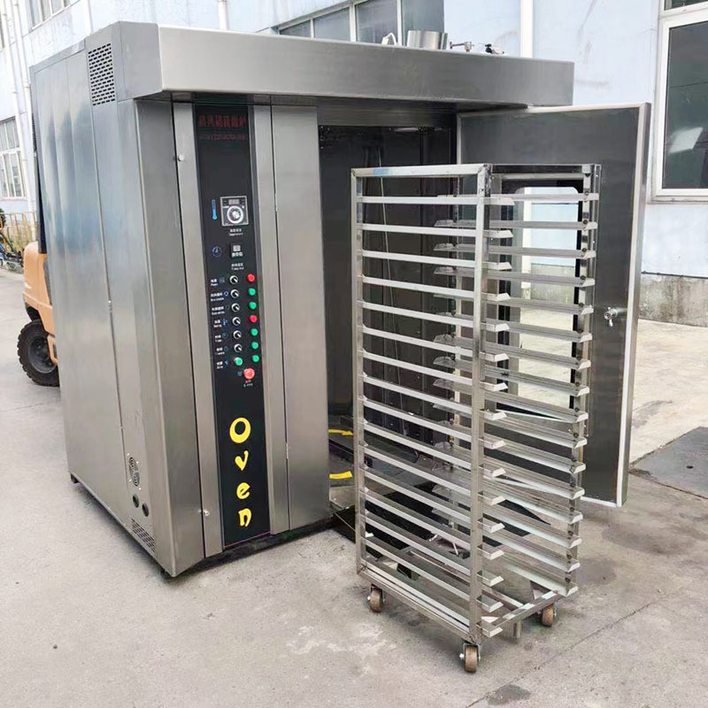 大型商用旋转热风炉32盘推入烤盘架烘焙工作室私房西饼屋