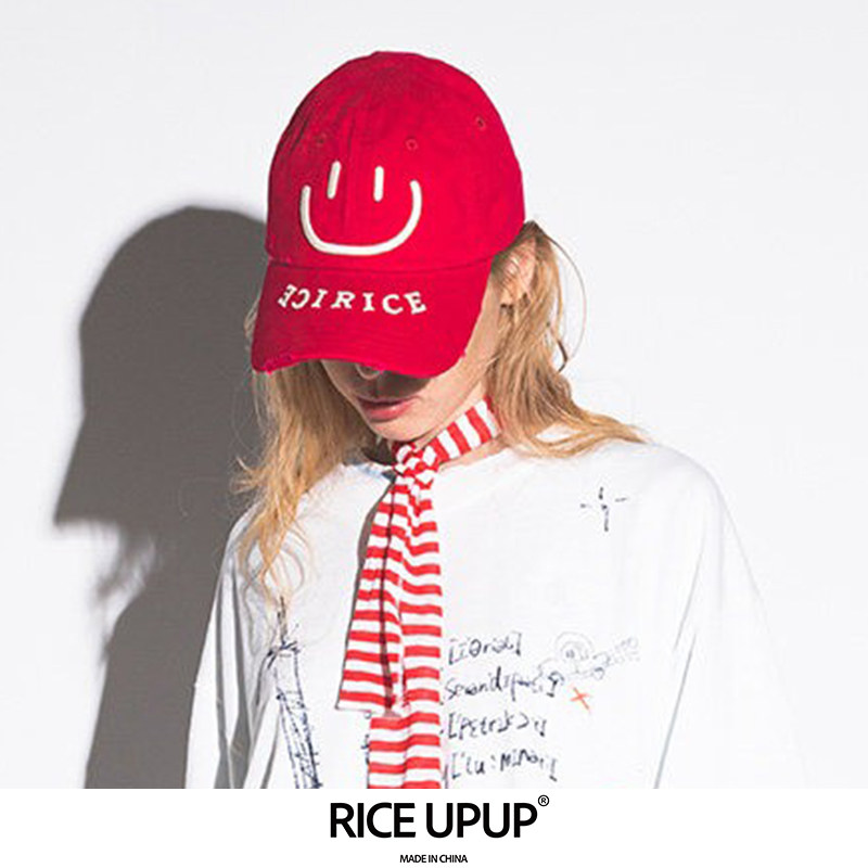 Riceupup大色刺绣棒球帽