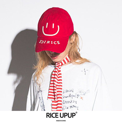 Riceupup大色刺绣棒球帽