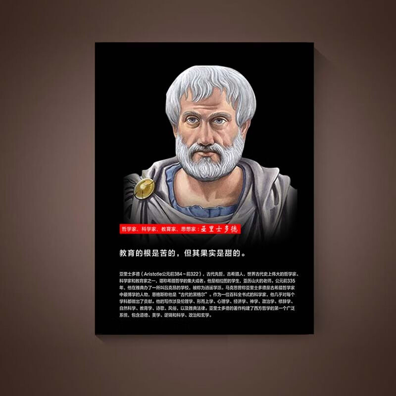 斯柯佐科学家装饰画伟人画像无框名人名言挂画学校教室走廊壁画教图片