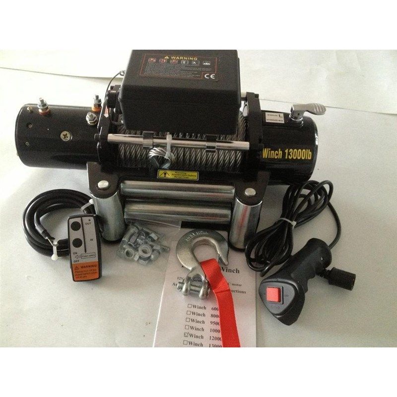 厂方直供1300j0LB电动绞盘 直流电动绞盘 车载电动绞盘量多从优