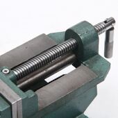 极速厂家直销4寸钻铣平口钳十字款 E铸铁十字平口钳普通型机床用