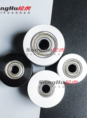 松虎非标定做同步惰轮铝合金同步带轮背面张紧形同O步轮EVF31 11