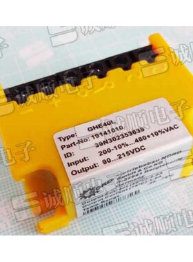 国产GHE40L 19141010 200V-10%z...480V+10%VAC 90...215VDC整流