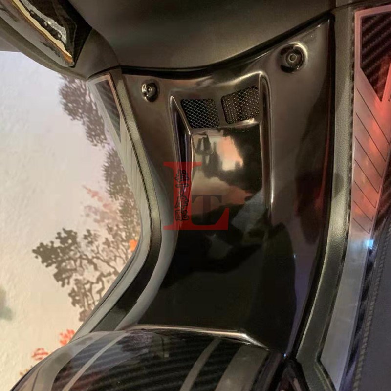 适用雅马哈TMAX560 530 DX SX 17-21年改装节流阀W盖装饰盖龙骨盖