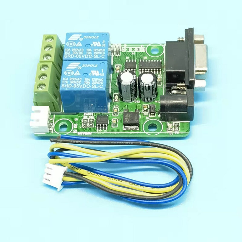 2-WAY 릴레이 출력 2-WAY 스위치 입력 RS232 통신 MODBUS 획득 카드 RS232 보드-2O2I