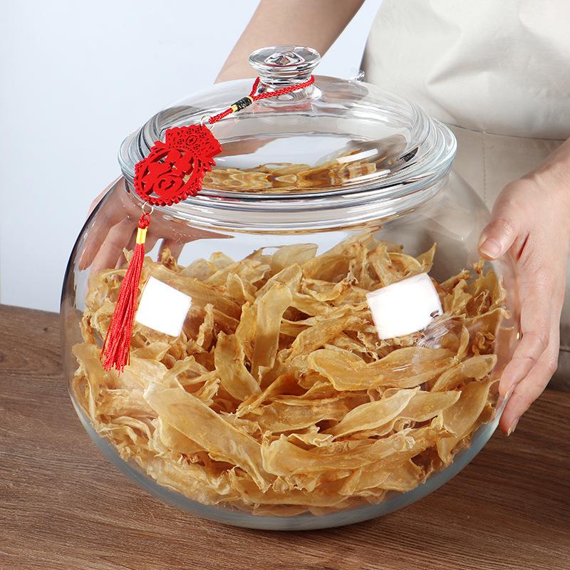 球形密封罐PC塑料瓶透明杂粮储存罐咖啡豆陈皮罐子亚克力收纳罐