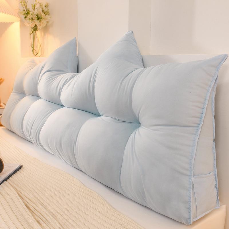 可爱床头三角靠枕卧室靠垫防撞榻榻米软包宿舍睡觉床上靠枕免拆洗