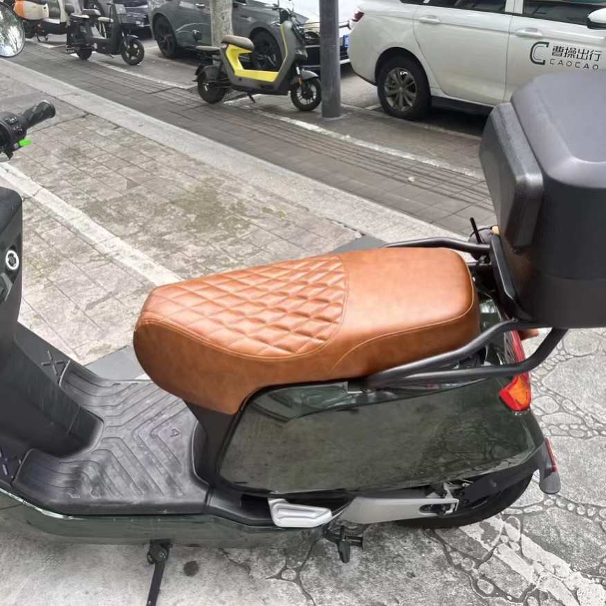 小牛N1S/N1/NQI/NGT加厚防水复古坐垫黑色/棕色/毛毛虫/定制款