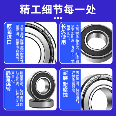 进口德国FAG轴承62300 62301 62302 62303 62304 62305 62306 2ZR