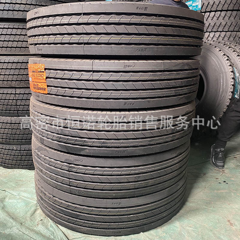 厂家直销星12R22.5全钢丝卡客车货车挂车真空轮胎18层级R310花纹