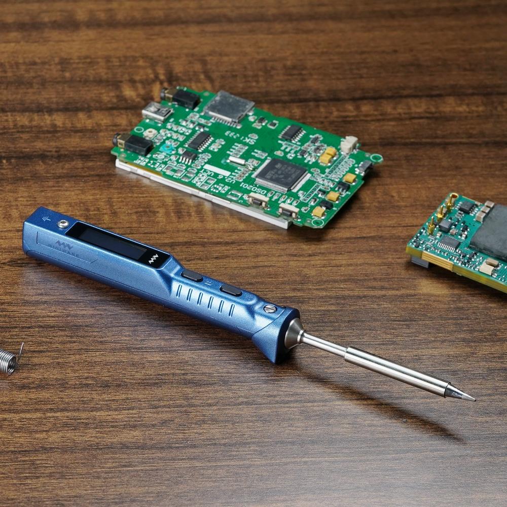 TS101电烙铁家用维修焊接小型内热式迷你焊台大功率智能数显调温