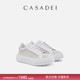 CASADEI 皮革编织设计 Road厚底运动鞋 卡桑蒂 Off