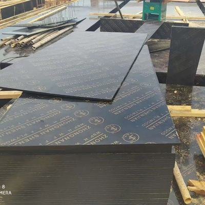 plywood板18mm工地黑清水模板福建厂家 镜面效果好无需抹灰