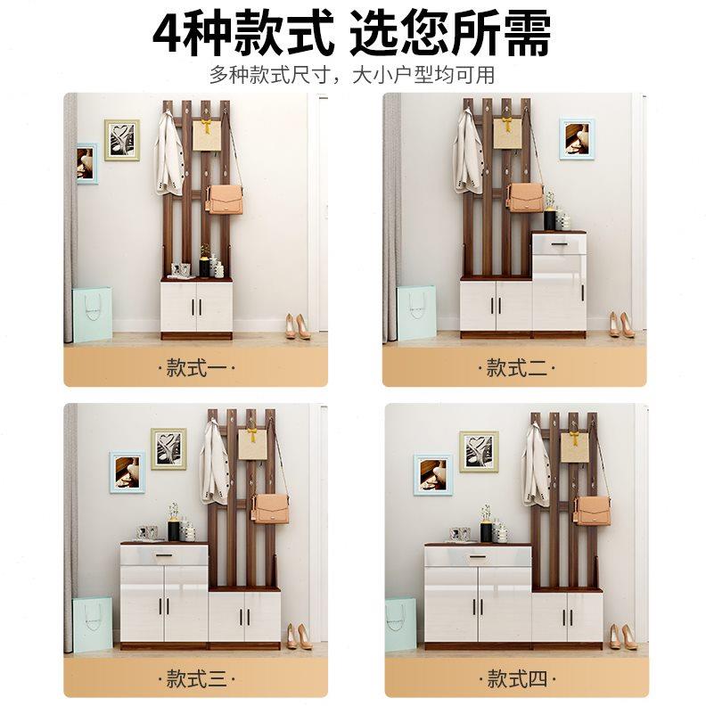 入户玄关柜鞋柜一体带挂衣架轻奢进门隔断门口客厅卧室收纳置物架