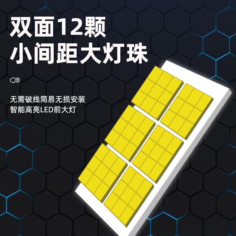 汽车led大灯h7灯泡h1超亮H11聚光h4远近一体9005改装9012强光车灯
